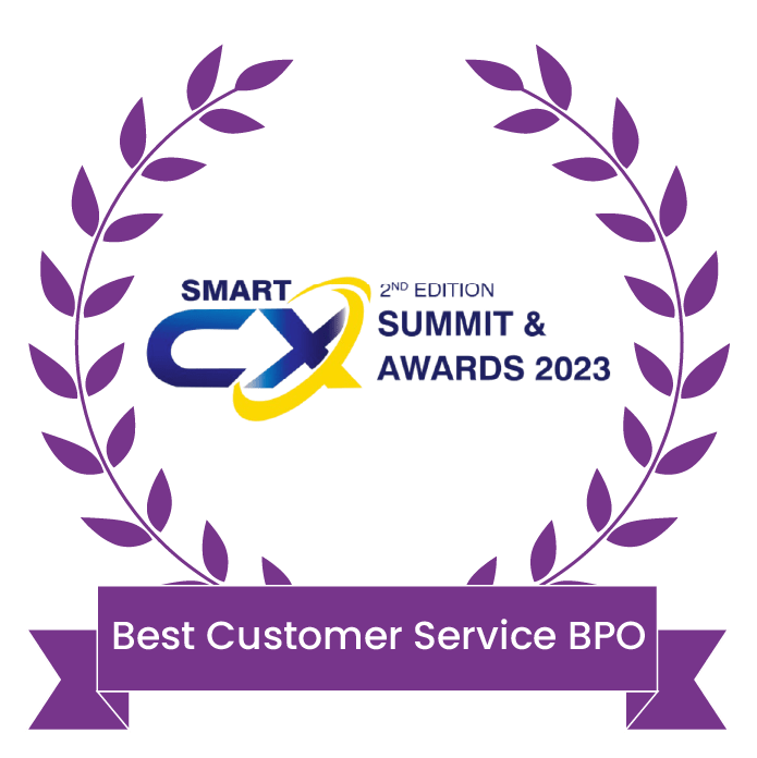 Smart CX Best Customer Service BPO Award